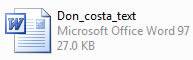 Click to open Word document